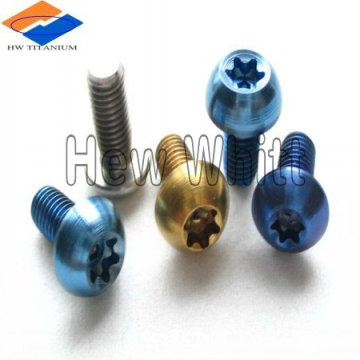 Titanium fasteners for automobile racing